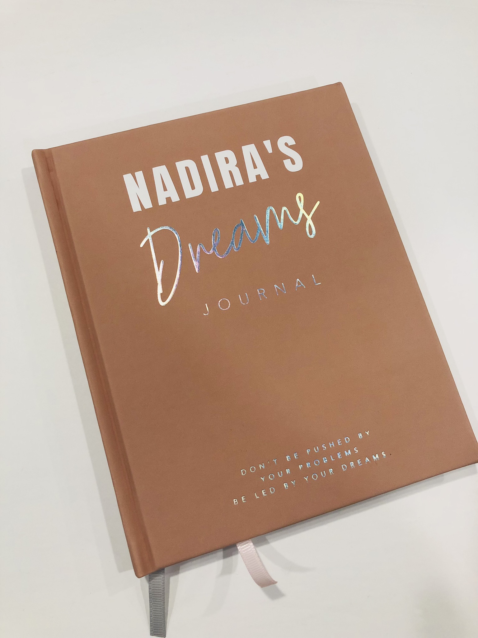 Personalized Dreams Journal Gift, Custom Name, Unique Gift