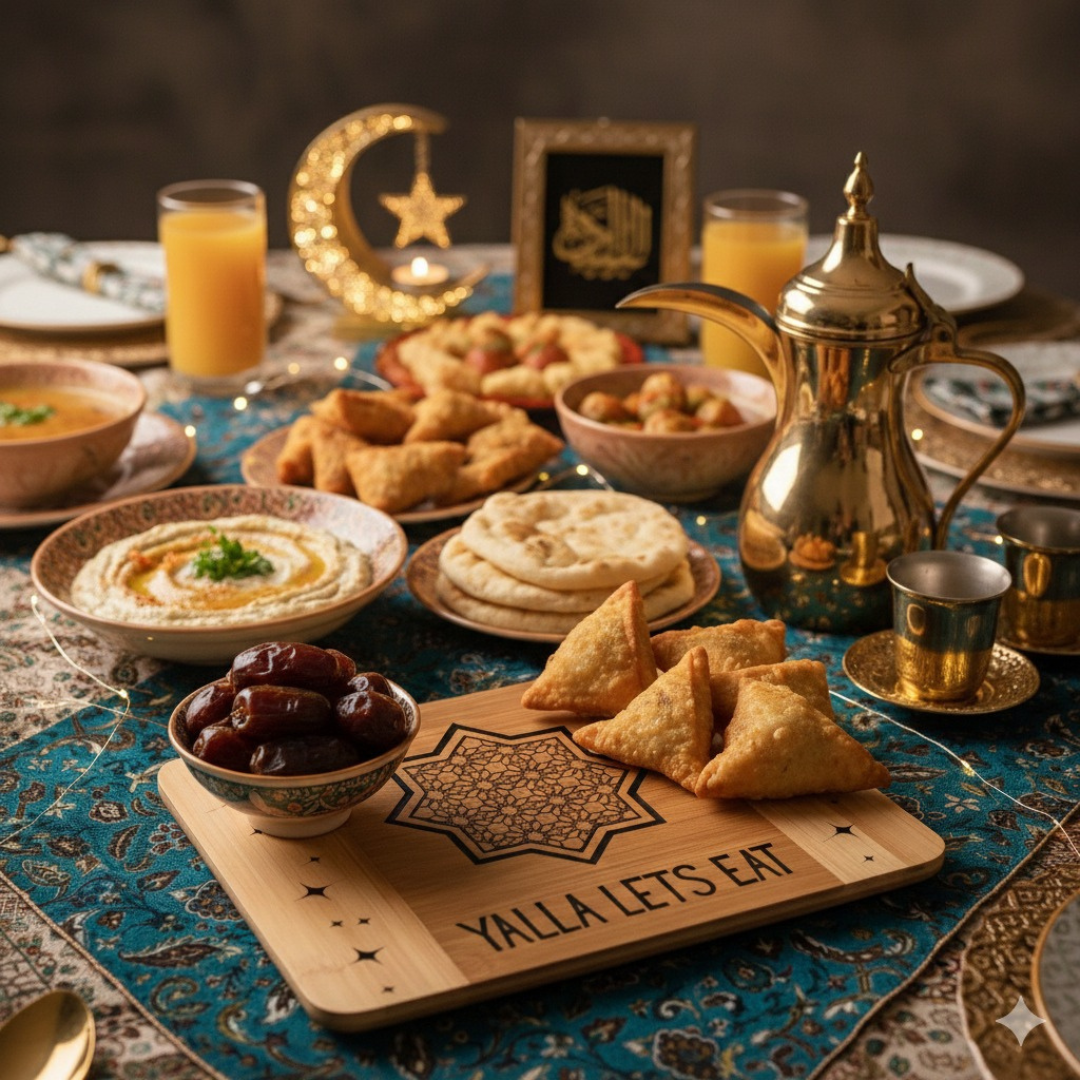 Ramadan Date Serving Board, Ramadan Kareem Iftar Table Decor, Festsive  Islamic Home Decor for Muslims