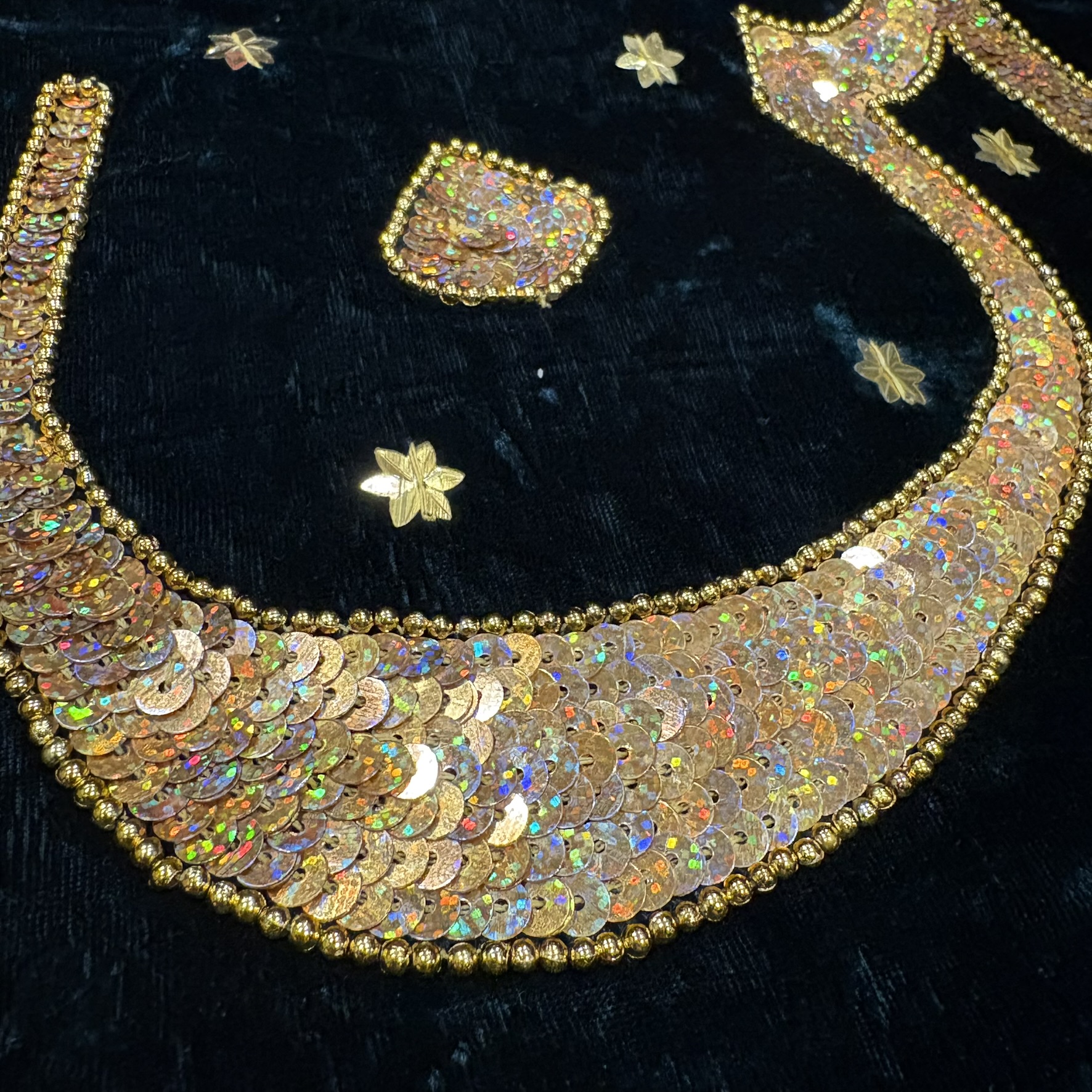 Panjatan Ahlulbayt Gold Wall Flag Banner Decor - Shia Islam Banner