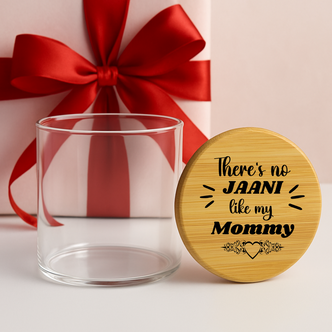 Adorable Custom Jar Gift, Eid Gift for Mom Grandma, Birthday Gift for Loved Ones, There's no Jaani than my