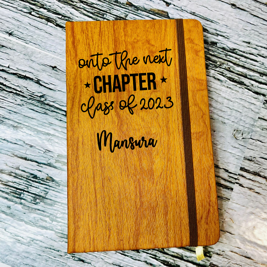 Personalized Graduation Journal Gift, Custom Name Engraving, Unique Gift