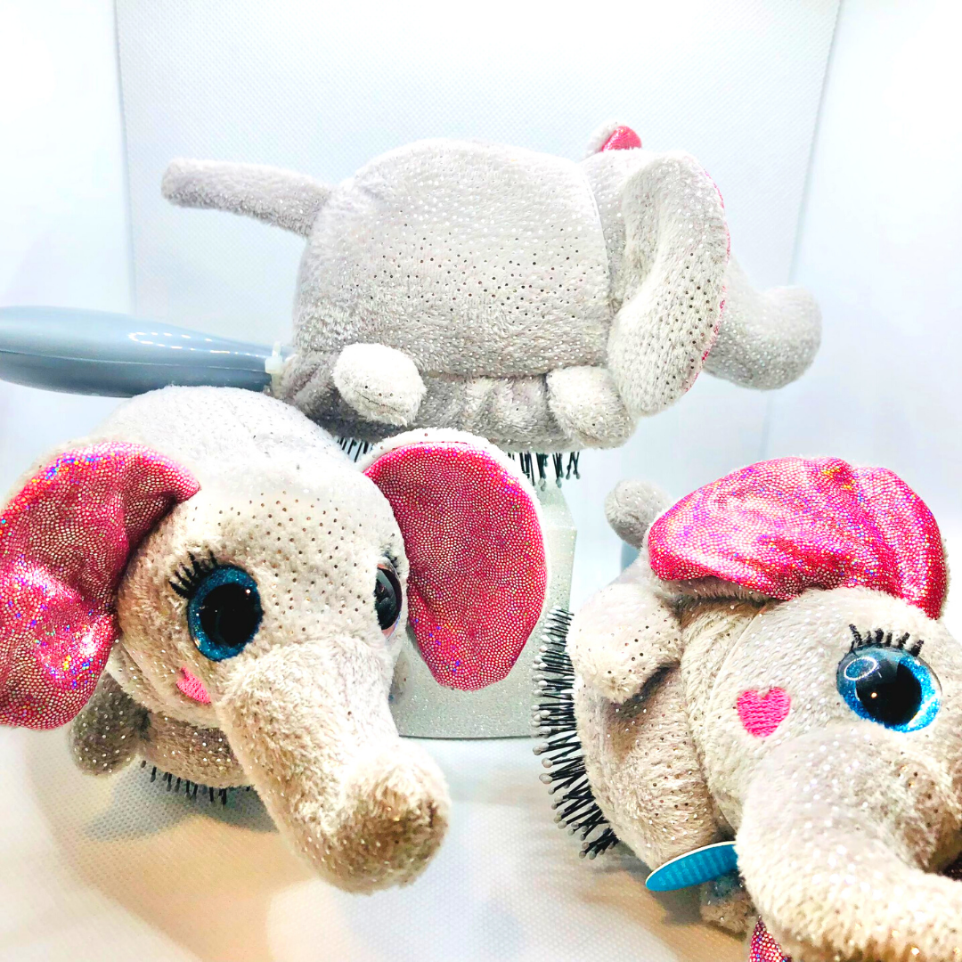 Custom Cute Elephant Hairbrush
