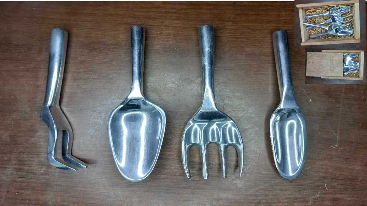 Set of Aluminium Gardening Tools
