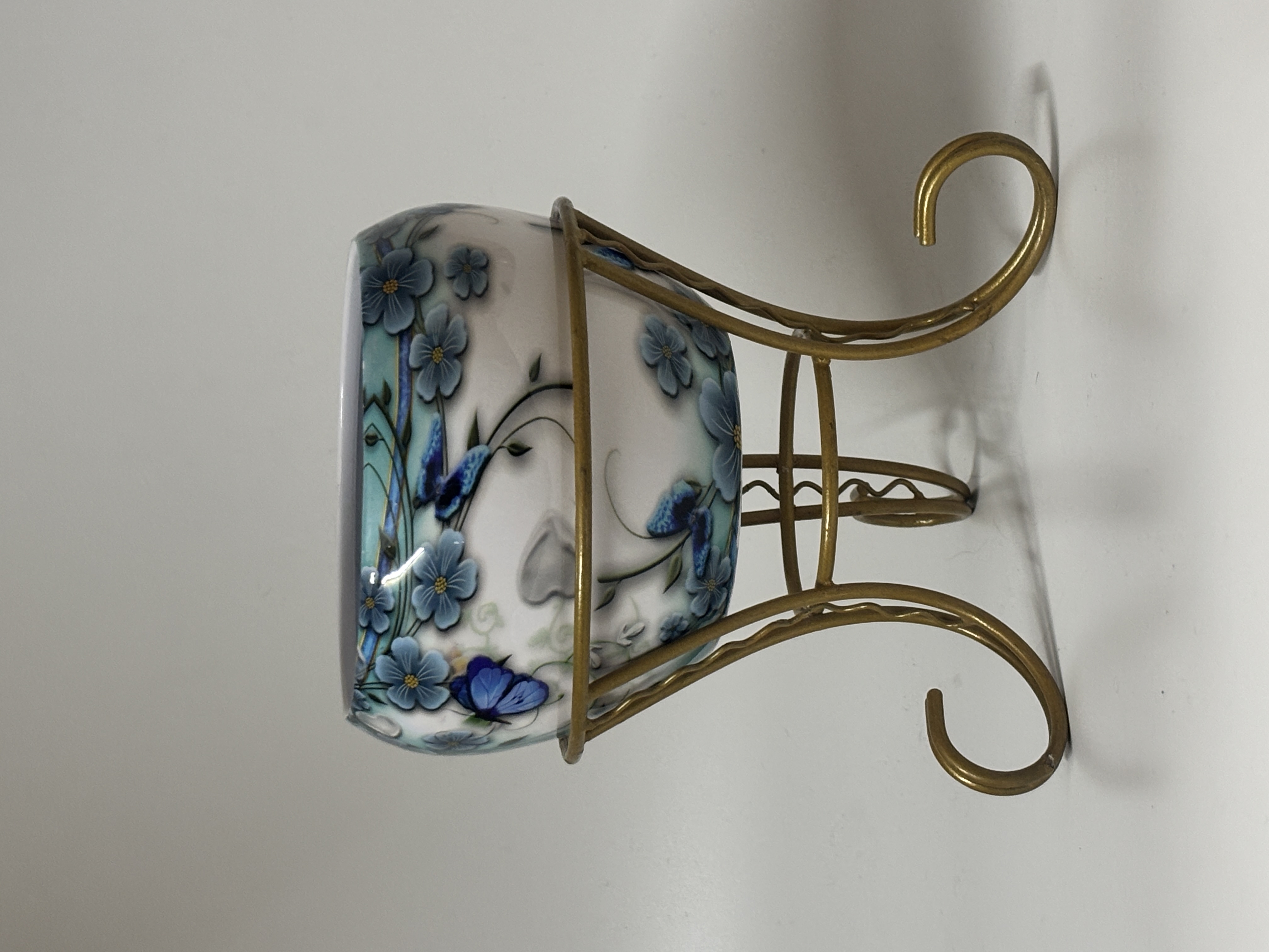 Hand-Painted Ceramic Flower Pot