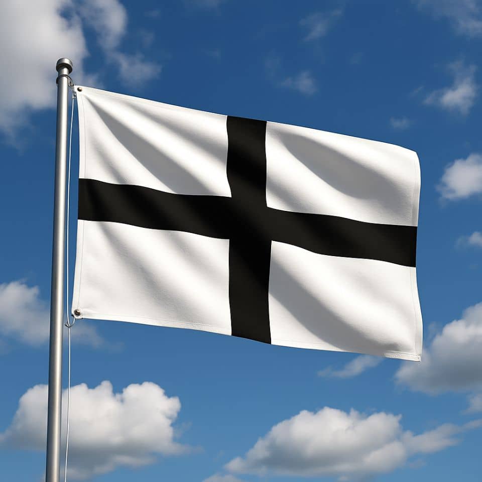 Drapeau Breton - Kroaz Du