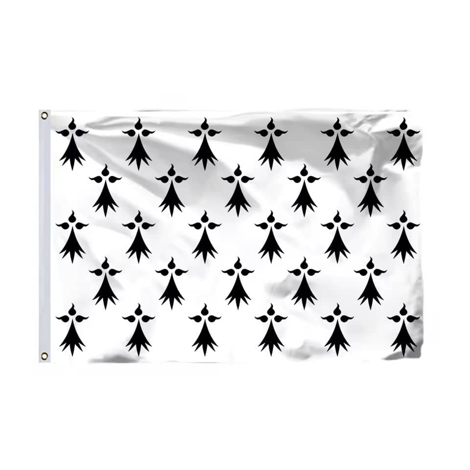 Drapeau Breton Hermines