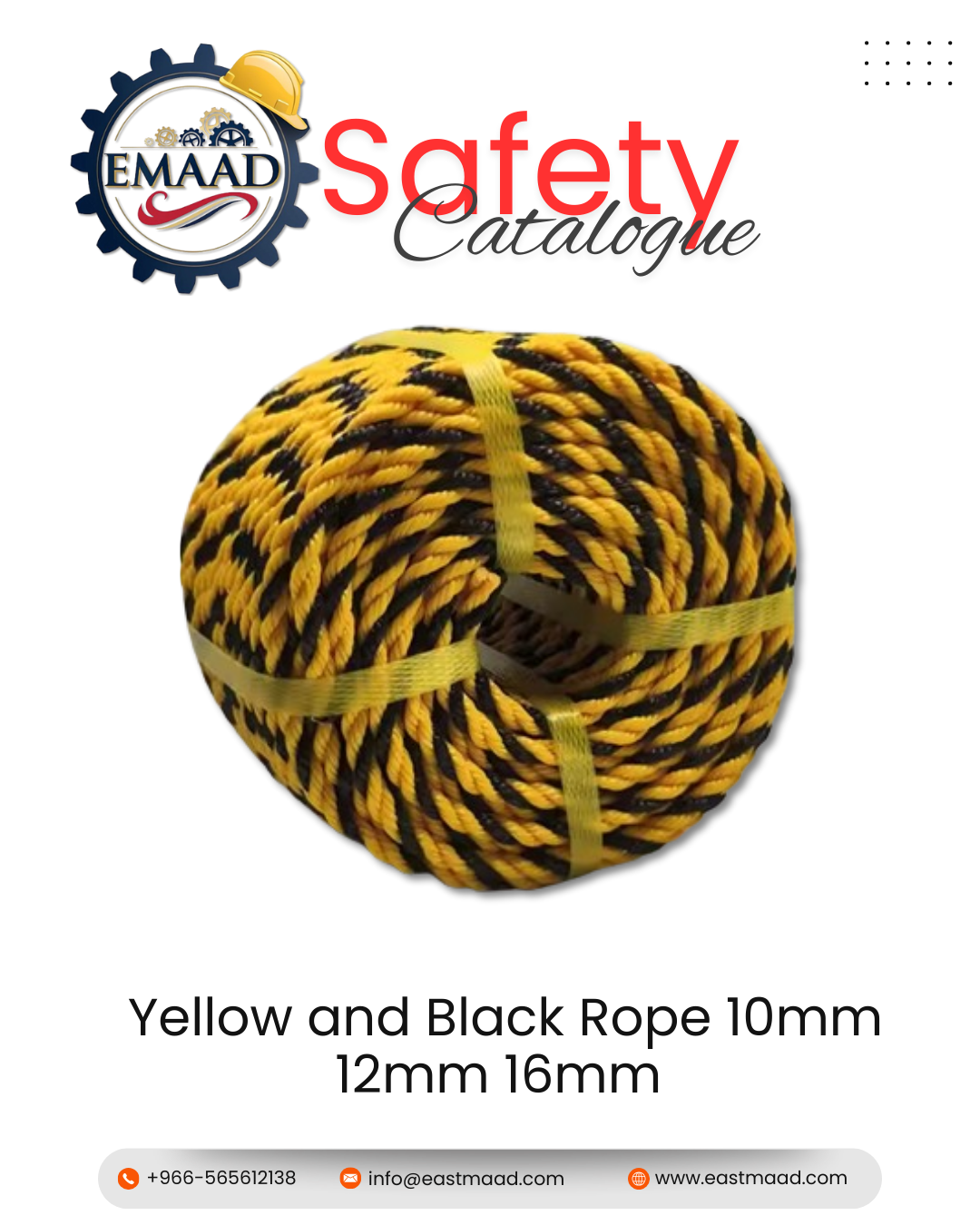 Yellow and Black Rope
