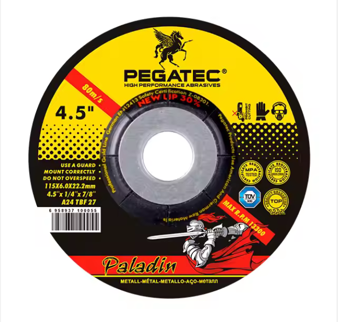 Pegatec 115x6mm Metal Grinding Disc