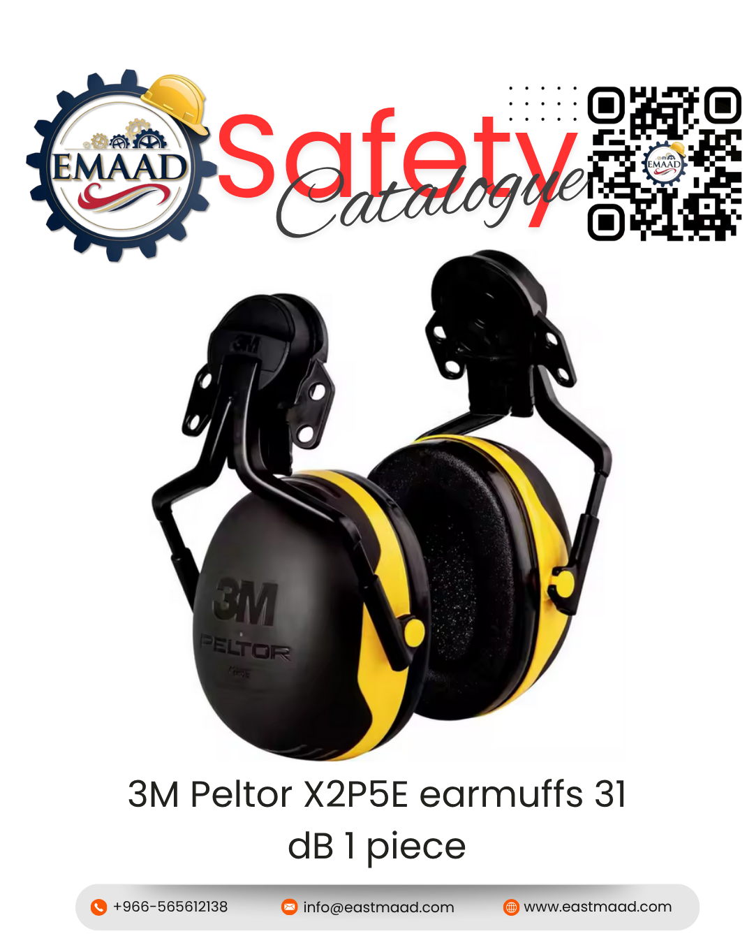 3M Peltor X2P5E Earmuffs