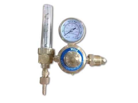 Welding Regulator With Flowmeter