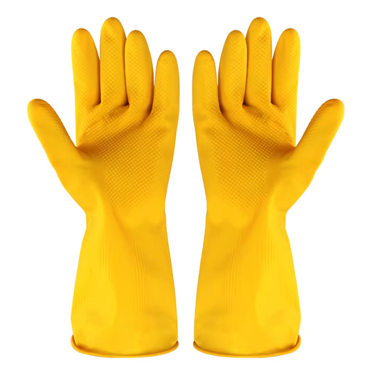 Yellow Industrial Safety Gloves