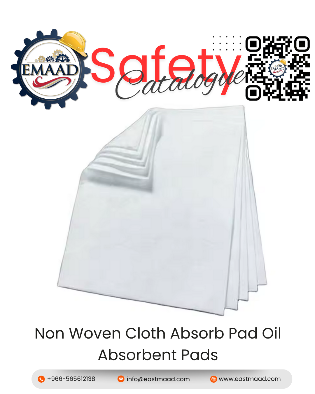 100% Oil Absorbent Sheets