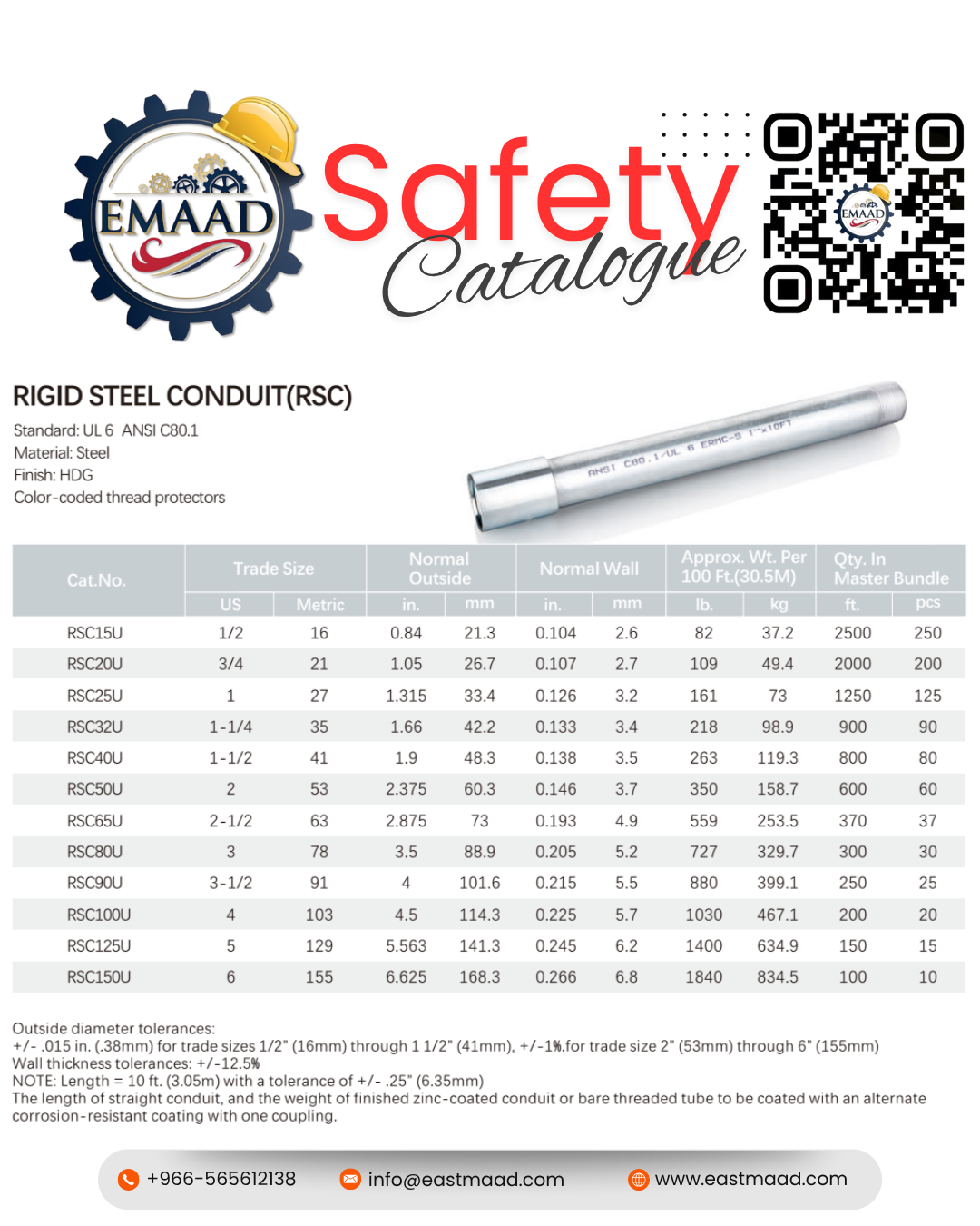 Rigid Steel Conduit (RSC)