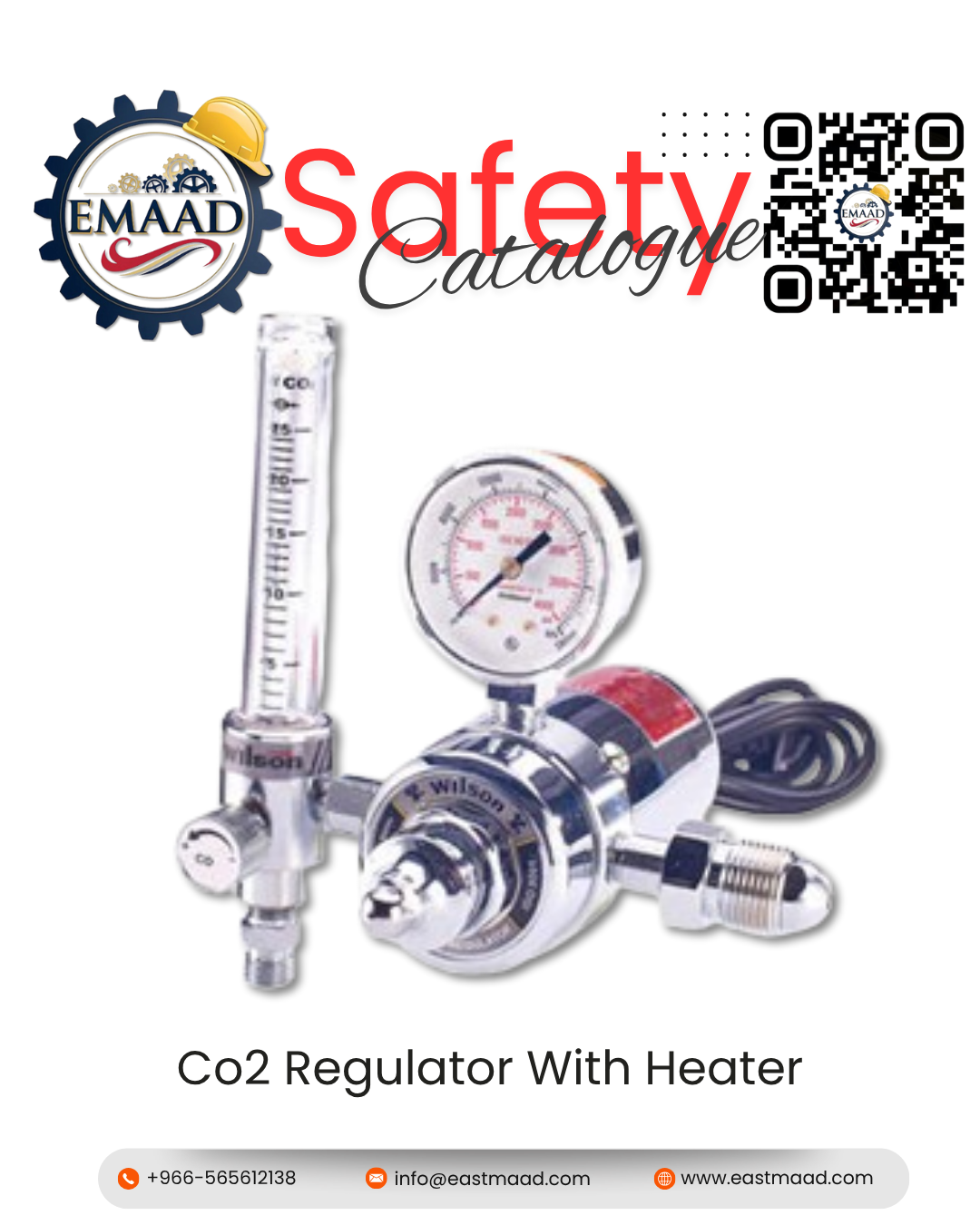 CO2 Regulator With Heater