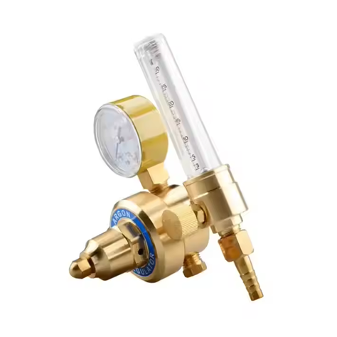 Welding Regulator With Flowmeter