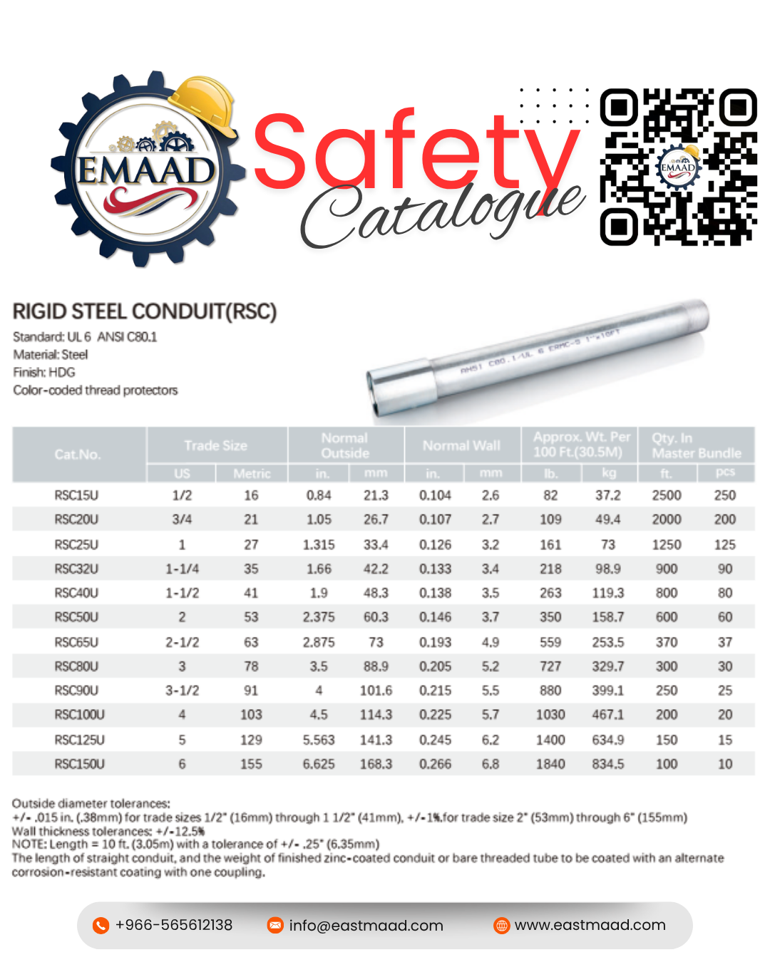 Rigid Steel Conduit (RSC)
