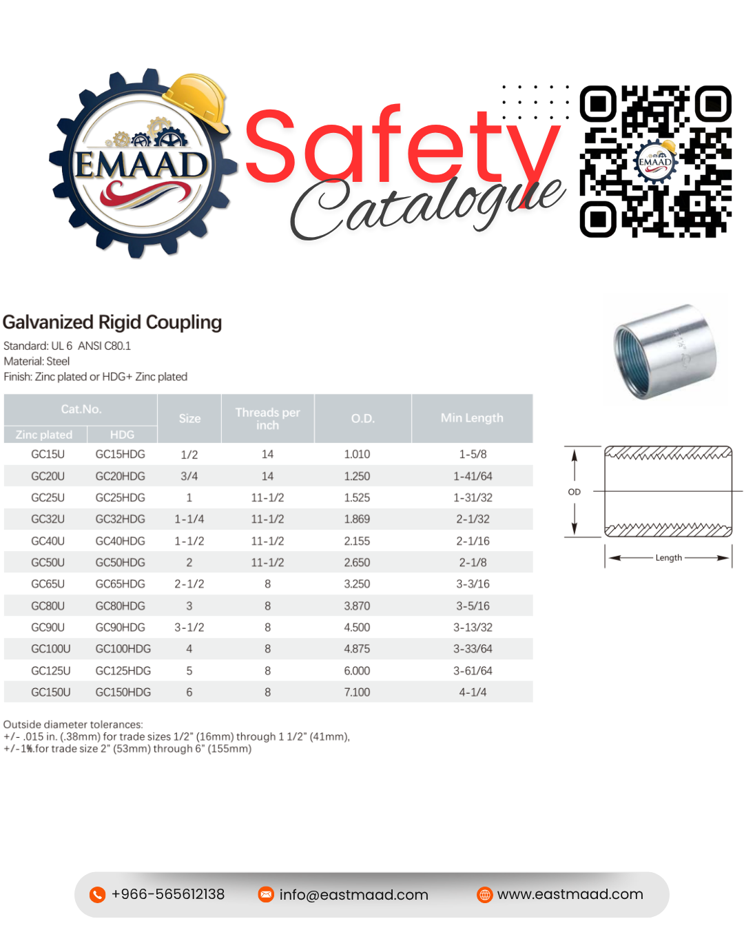 Galvanized Rigid Coupling