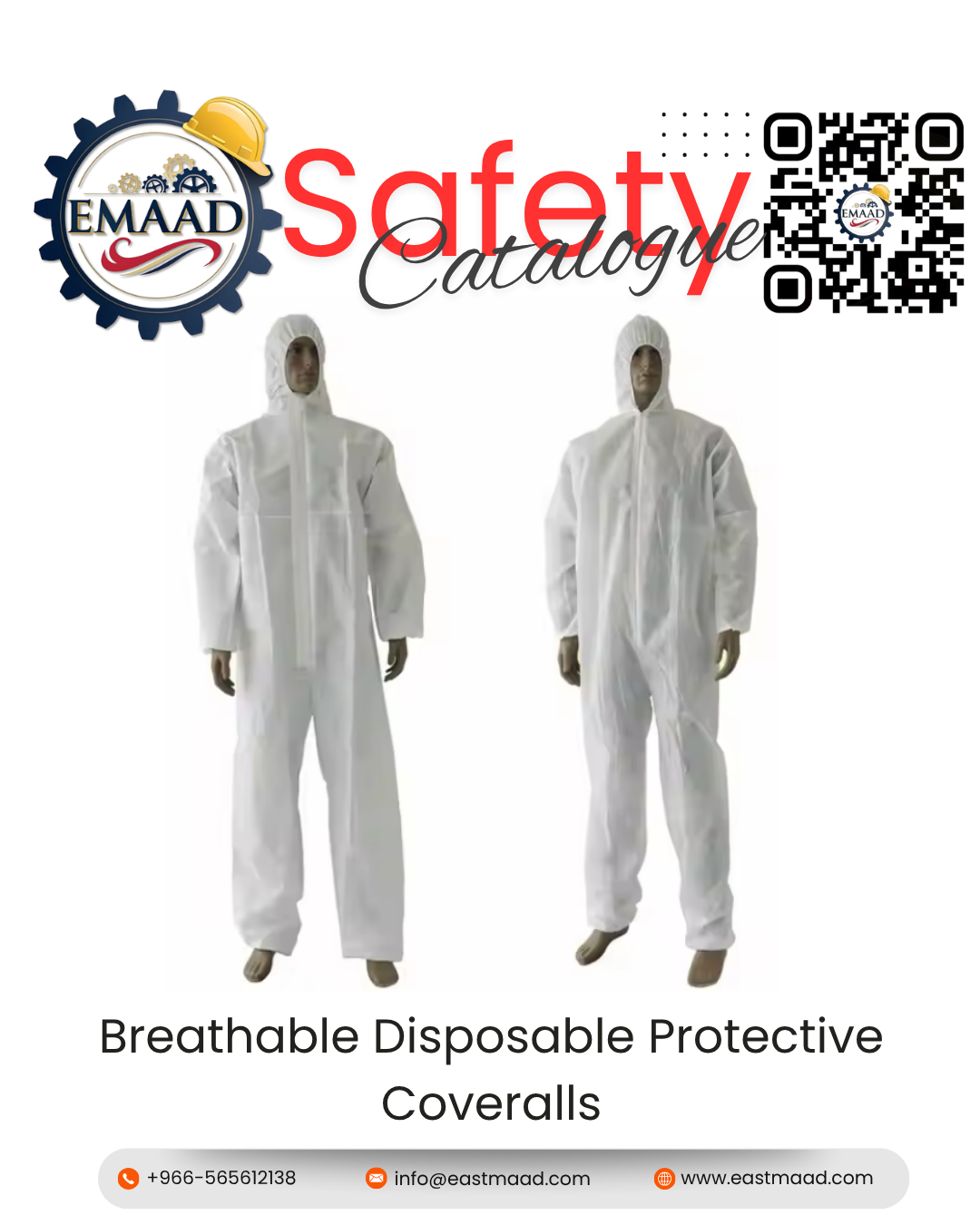 Breathable Disposable Protective Coveralls