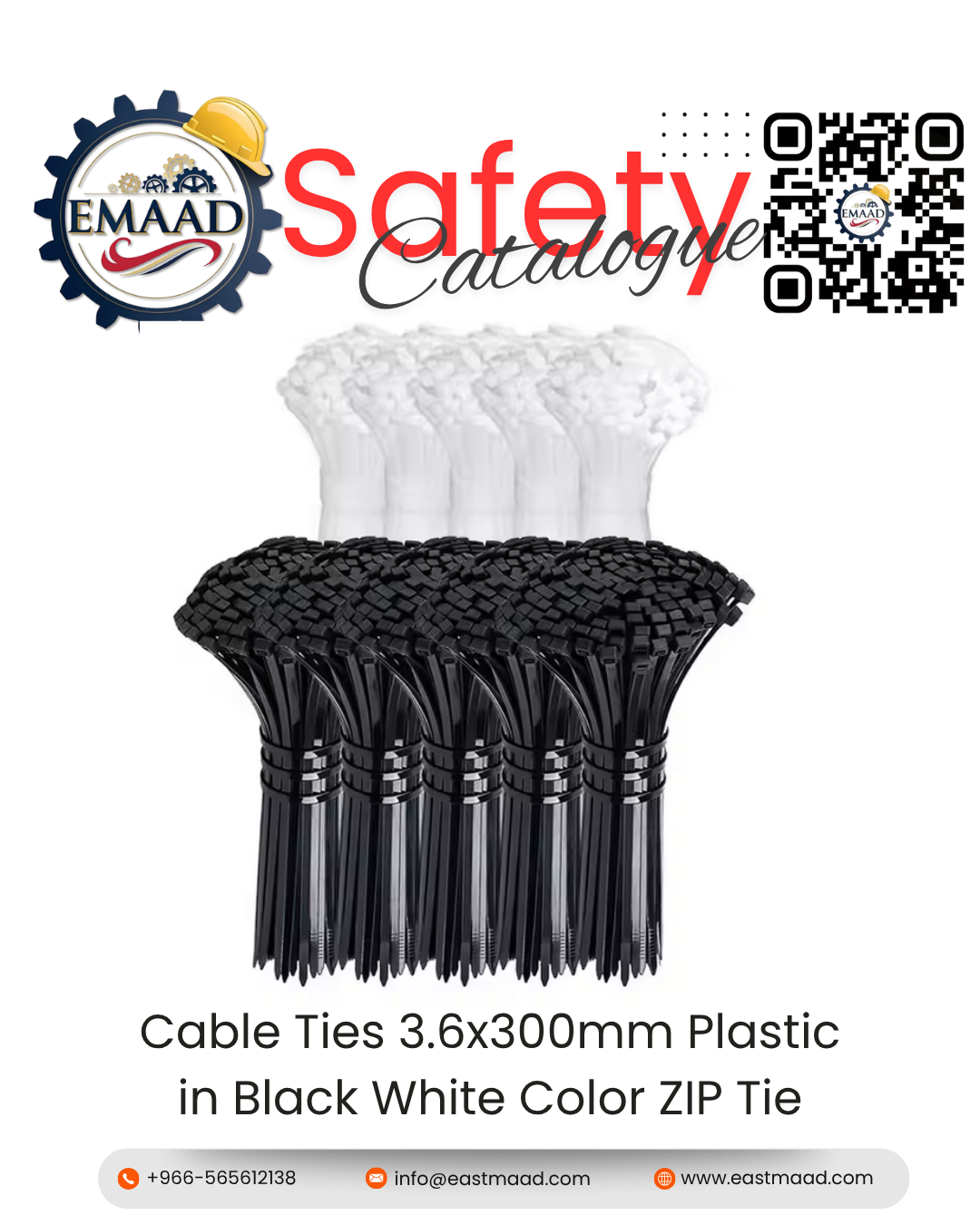 Cable Ties 3.6x300mm