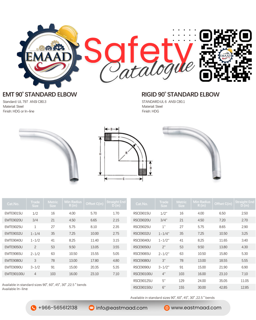 90° Standard Elbow Conduit