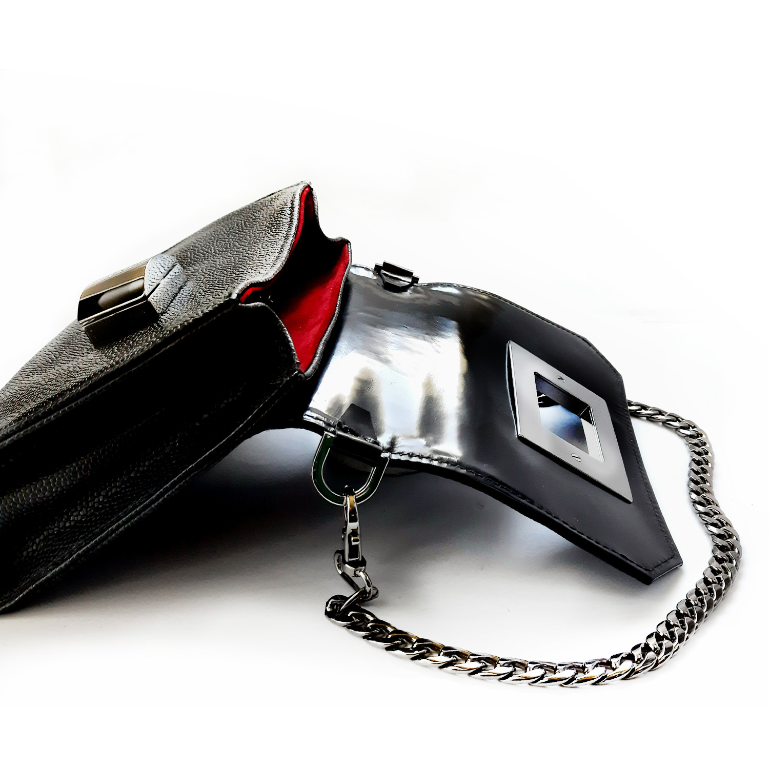 Caviar Leather Shoulder Bag ELOISE  (158-3)