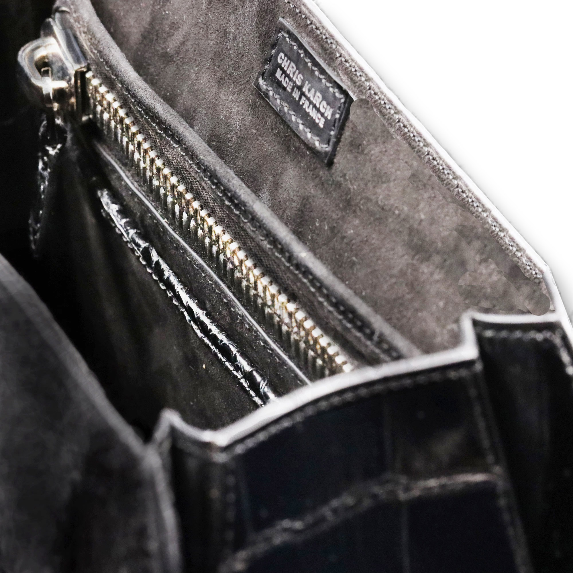 Elegant Black Calfskin Leather Shoulder Bag (J32)