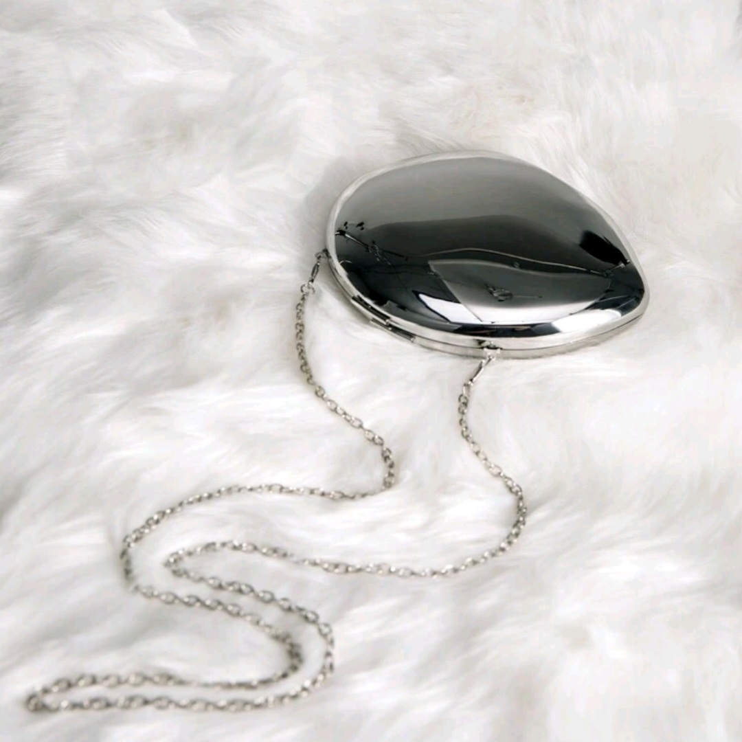 Silver Clutch Bag