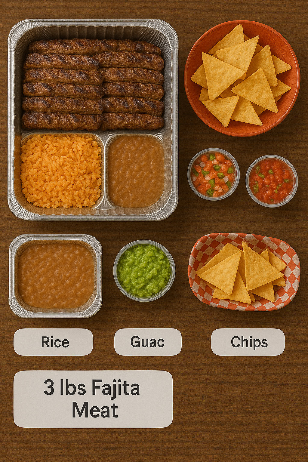 Fajita Meat Party Pack-Feeds 6