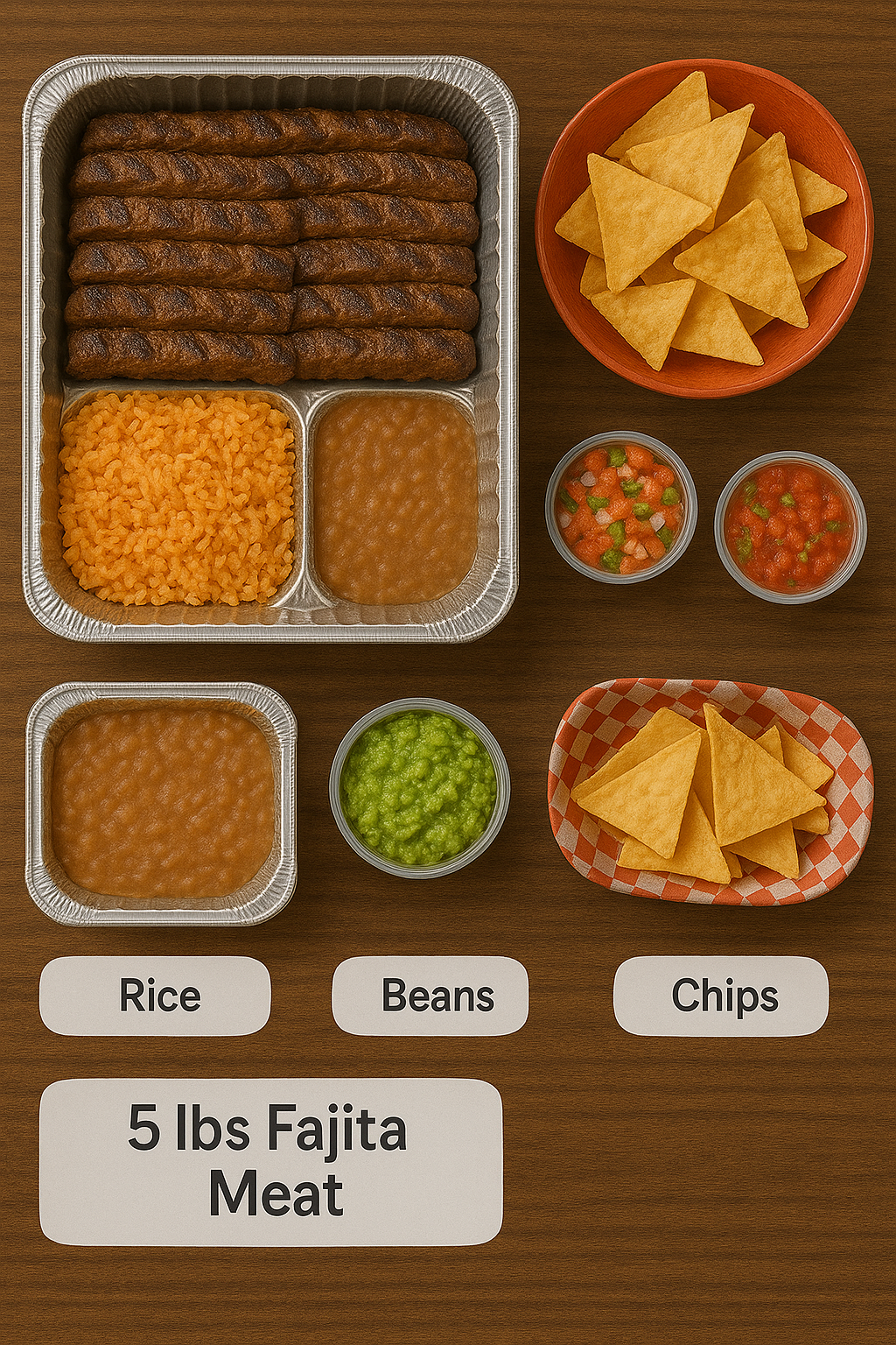 Fajita Meat Party Pack-Feeds 10
