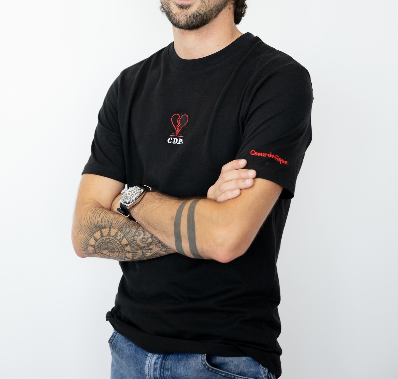 T-shirt cintré CDP. ICON | Unisexe 