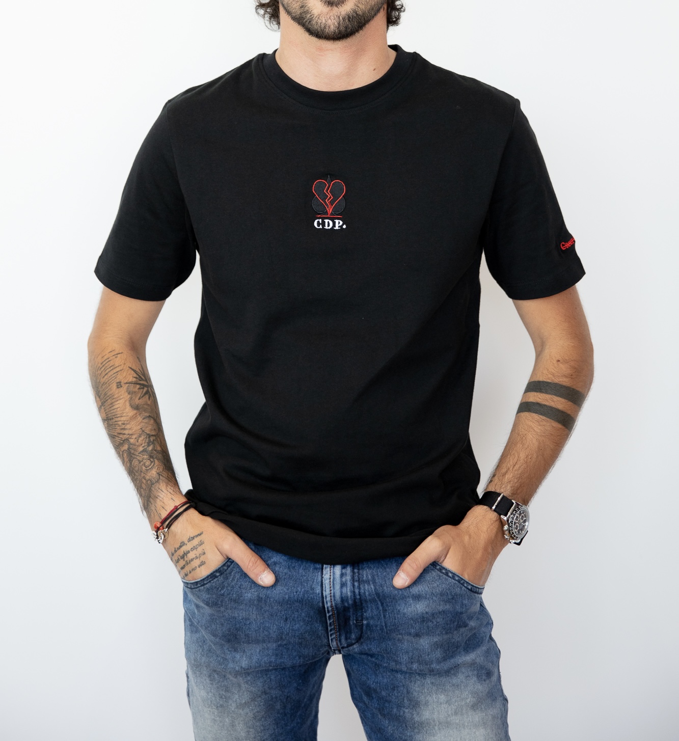 T-shirt cintré CDP. ICON | Unisexe 