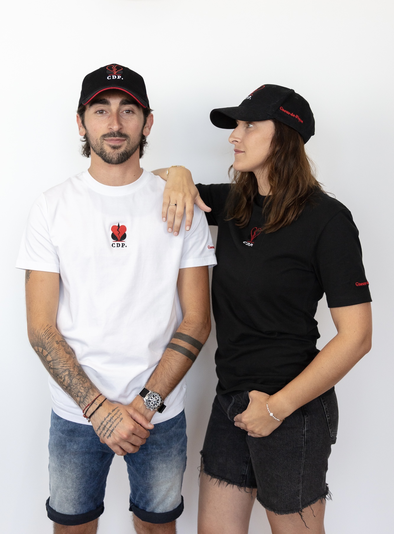 T-shirt CDP. White | Unisexe —