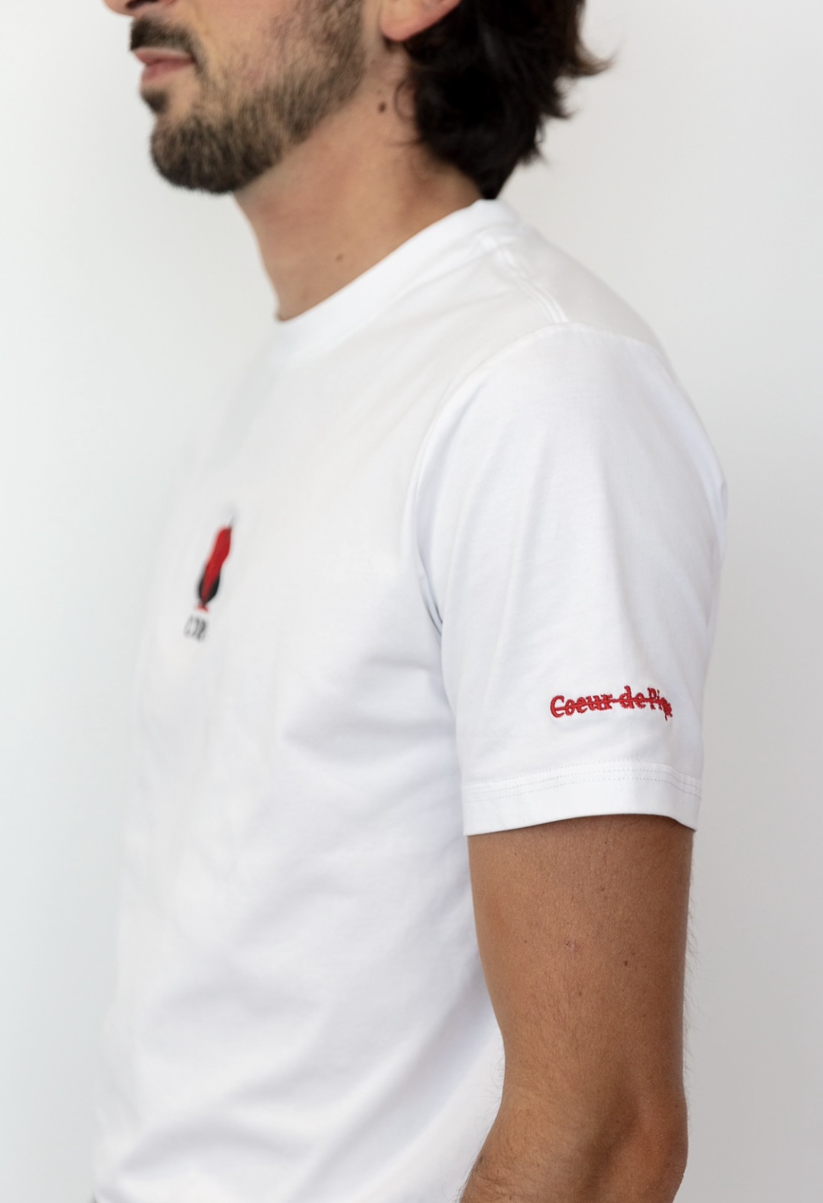 T-shirt CDP. White | Unisexe — 