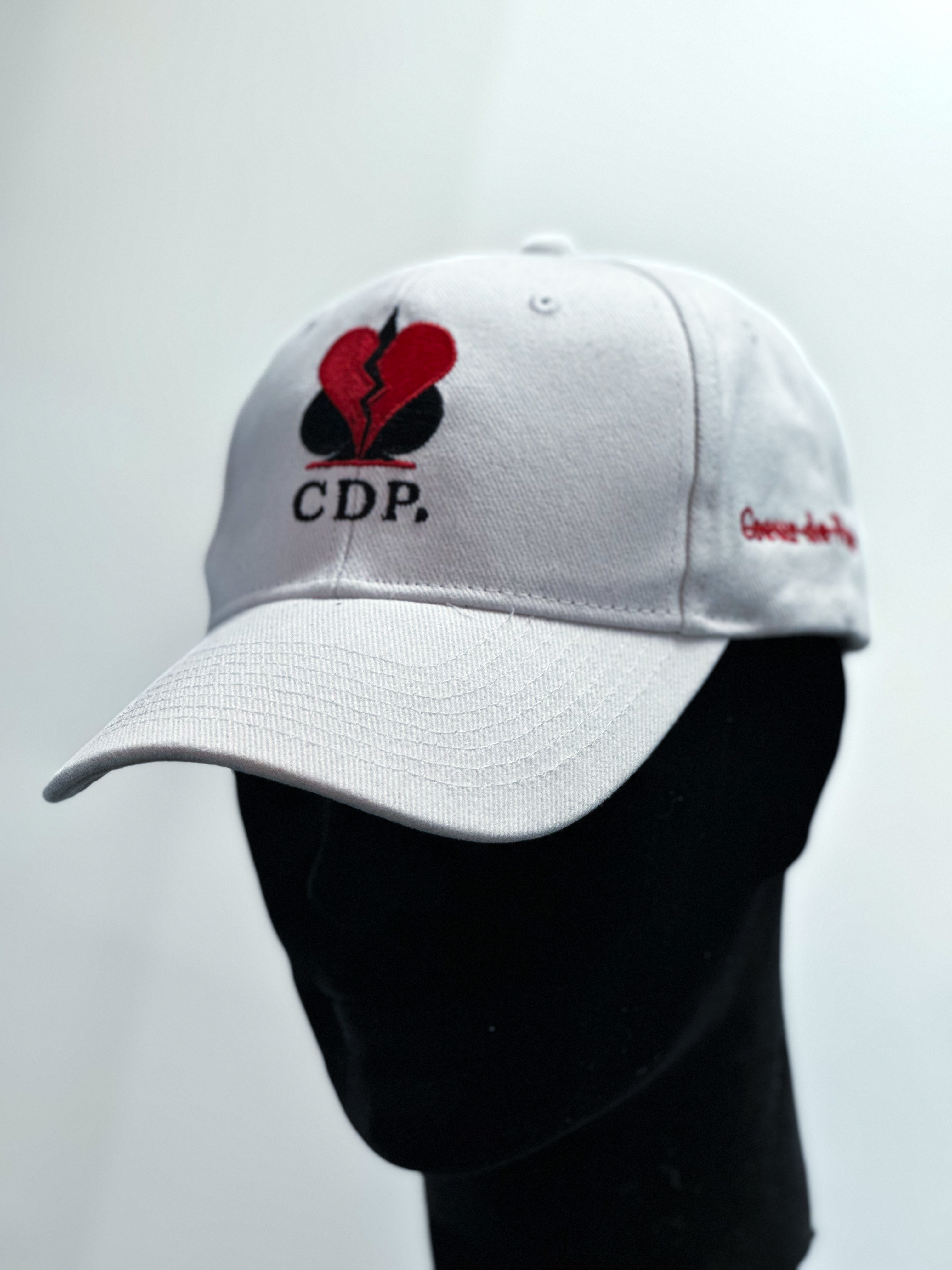 Casquette CDP. — White Signature — 