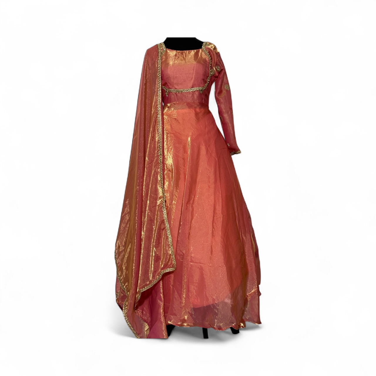 Elegant Purple Evening Gown