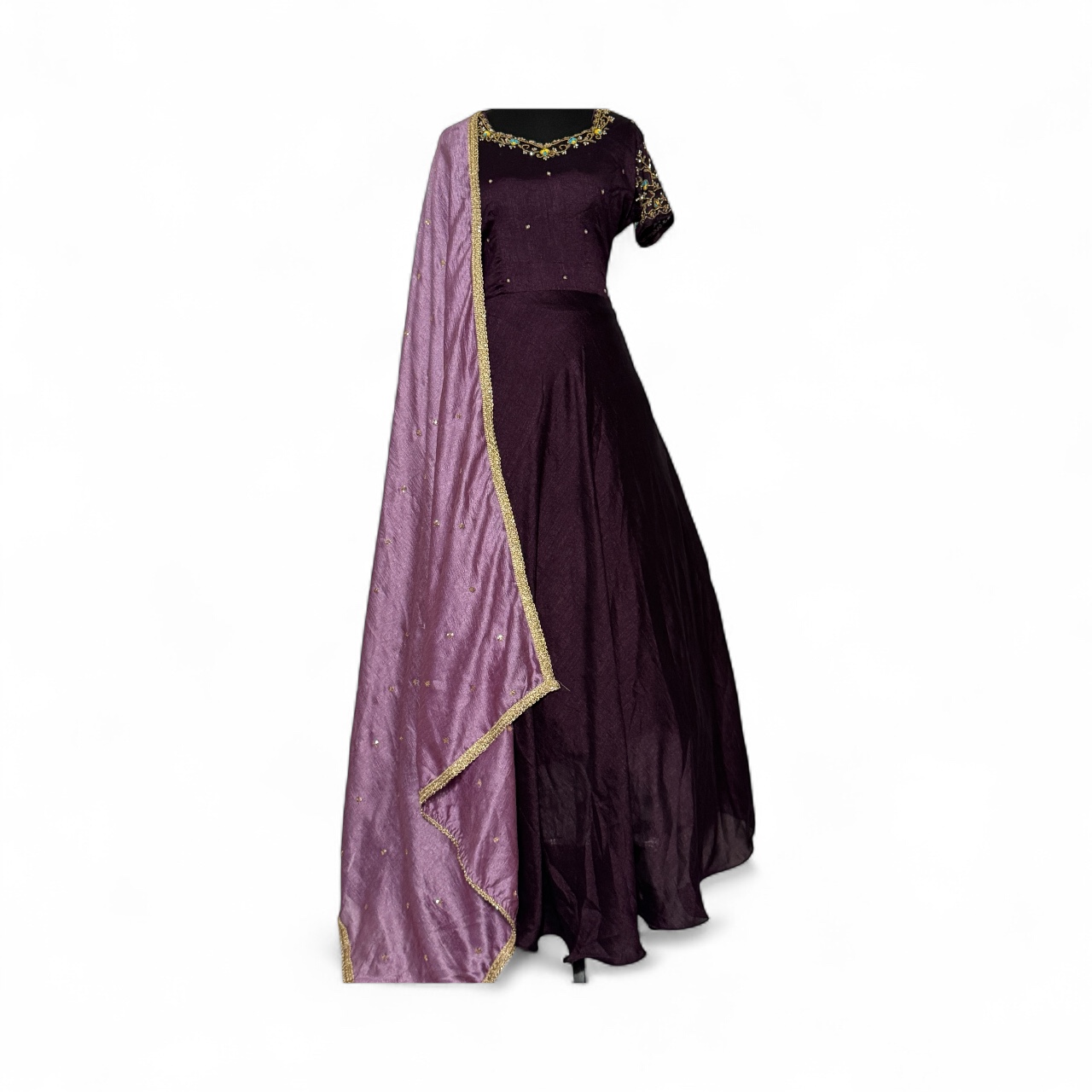 Traditional Tomato Red Anarkali