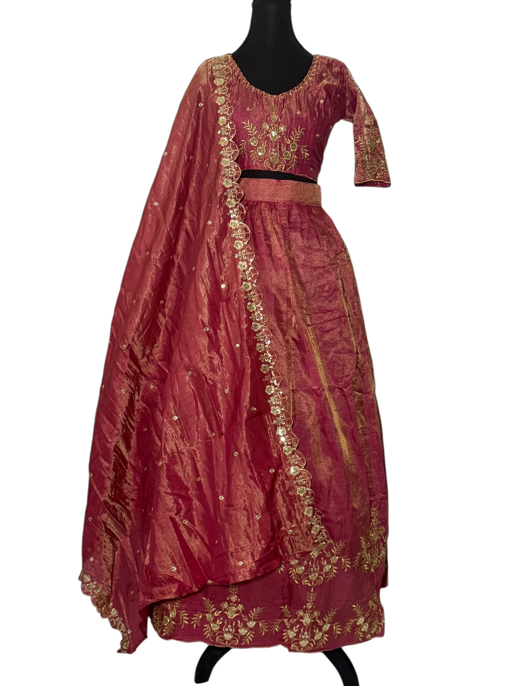 Traditional Embroidered Lehenga