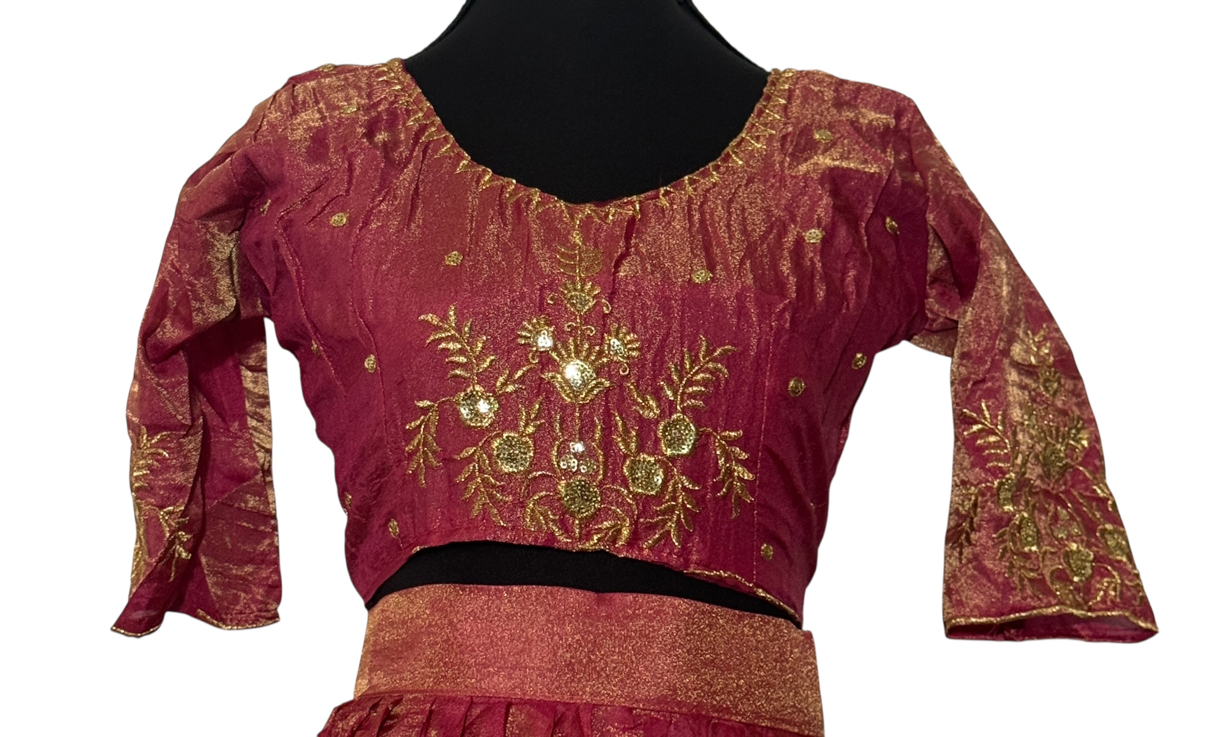 Traditional Embroidered Lehenga