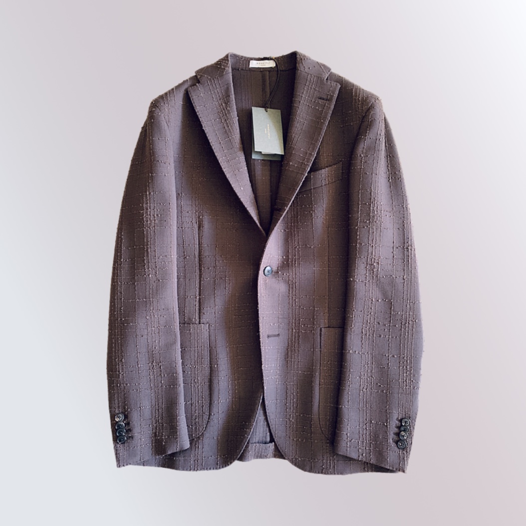 BOGLIOLI Textured Brown Blazer