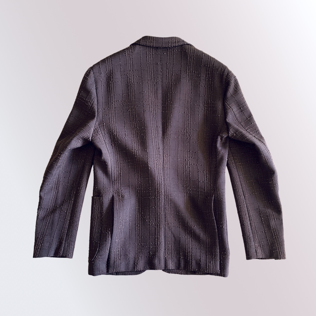 BOGLIOLI Textured Brown Blazer