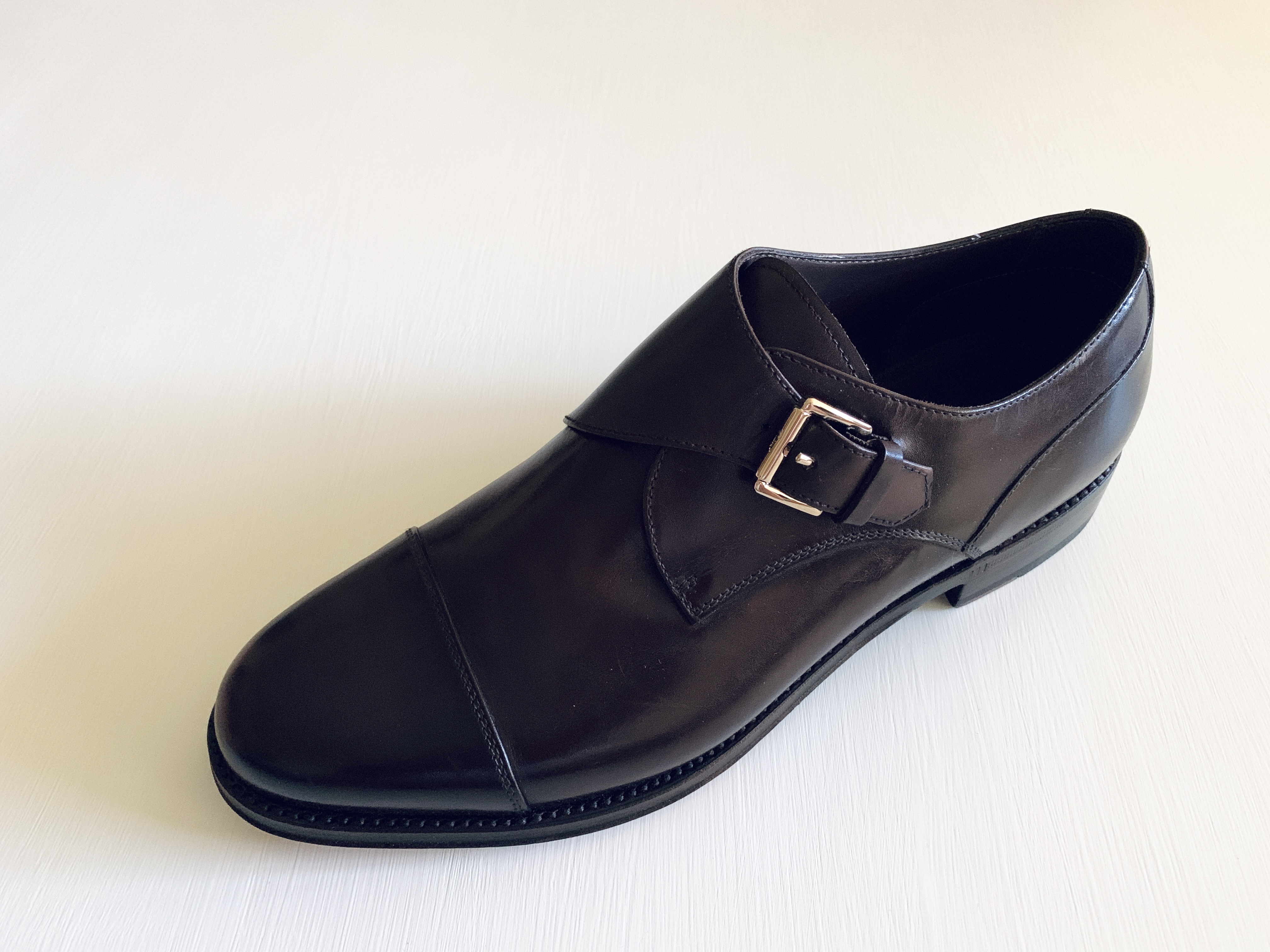 BRIONI Classic Monk Strap Shoe