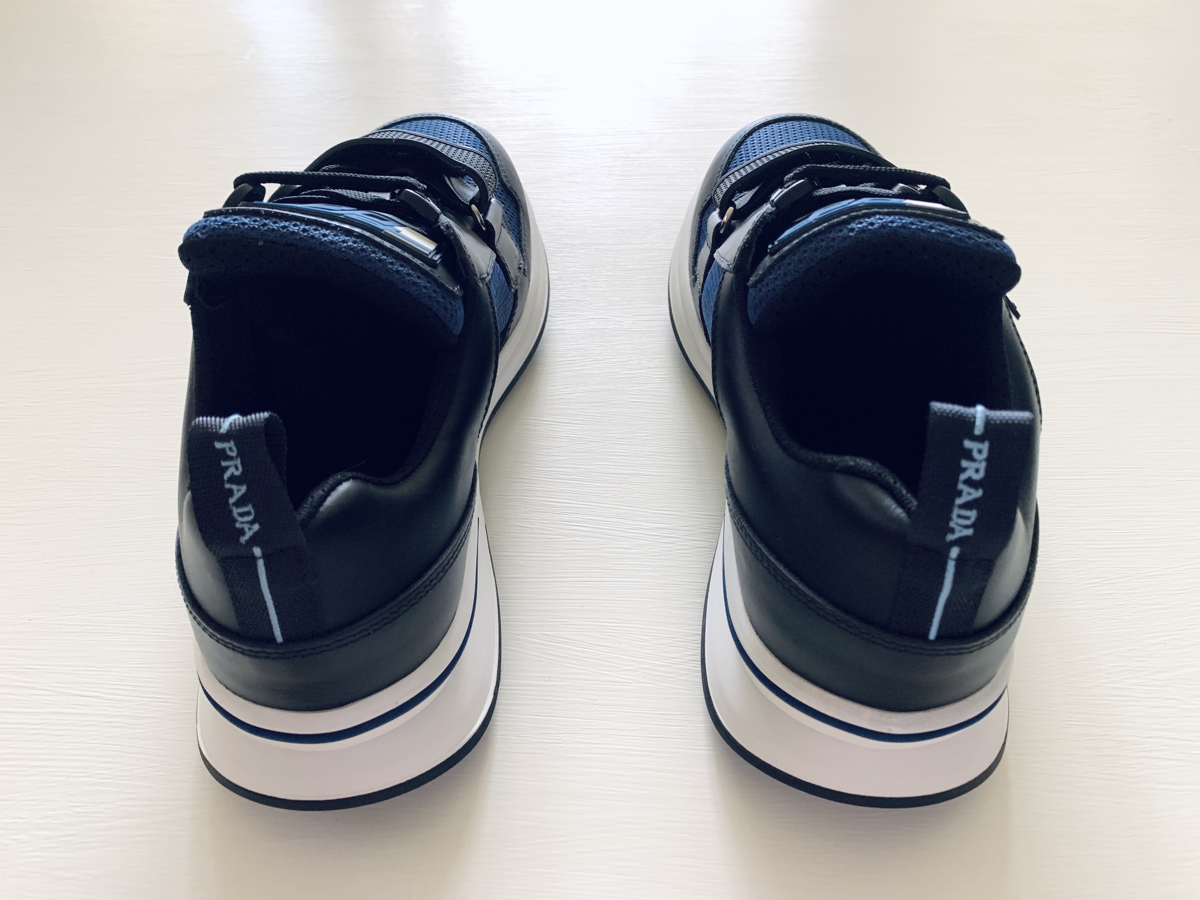 PRADA Designer Blue Sneakers