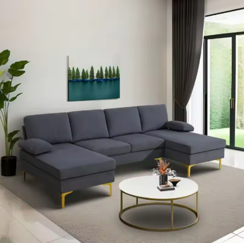 L-shaped sectional sofa