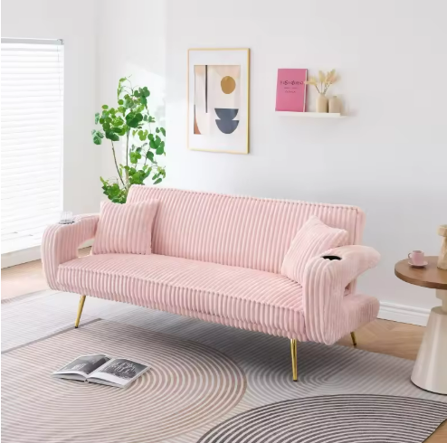 Modern Pink Sofa