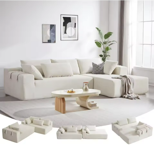 Modular L-Shaped Sofa
