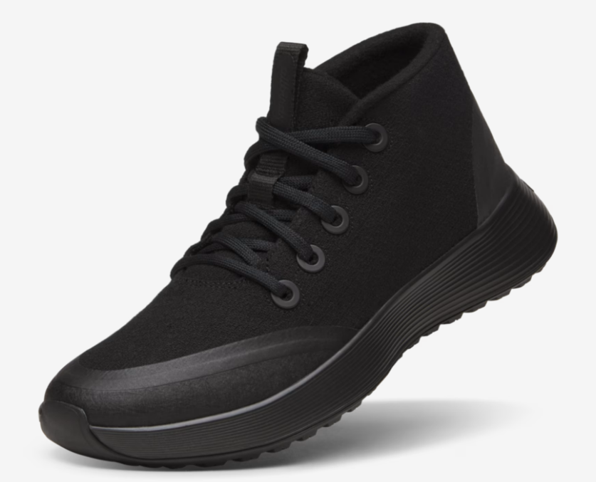 Black High-Top Sneaker