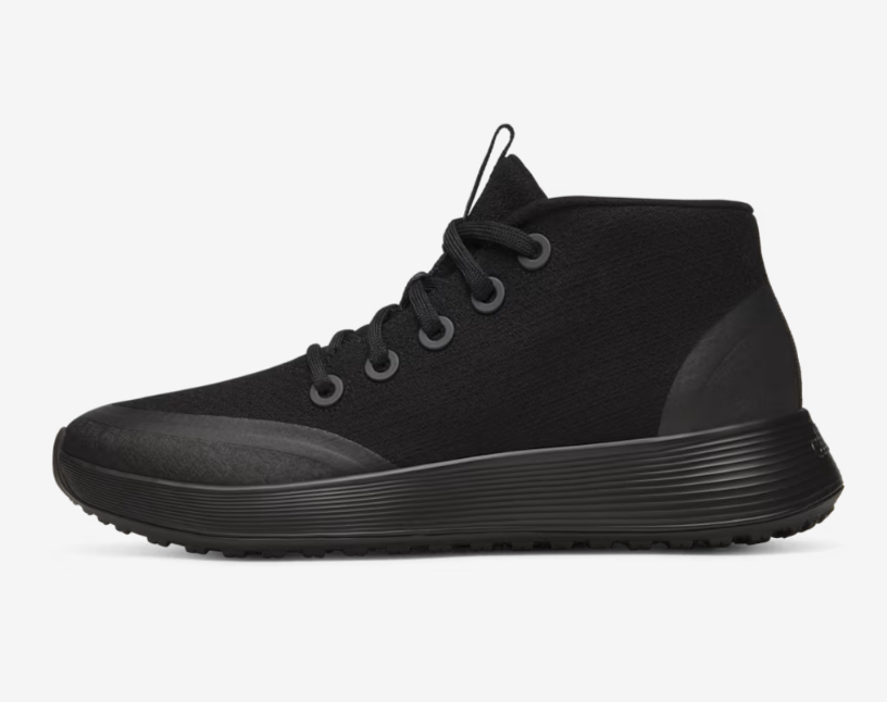 Black High-Top Sneaker