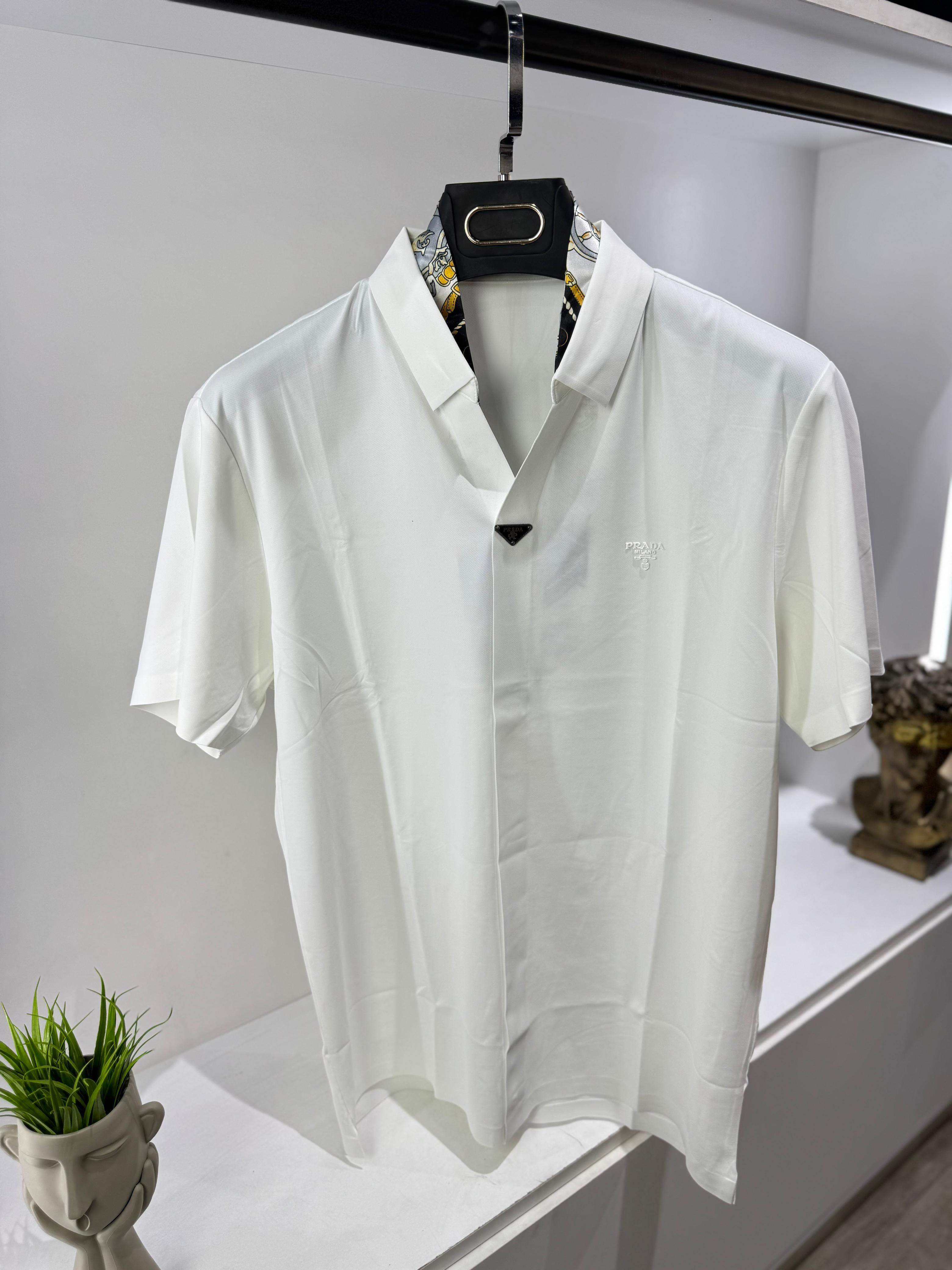 Luxury Casual-Cut Polo Shirt