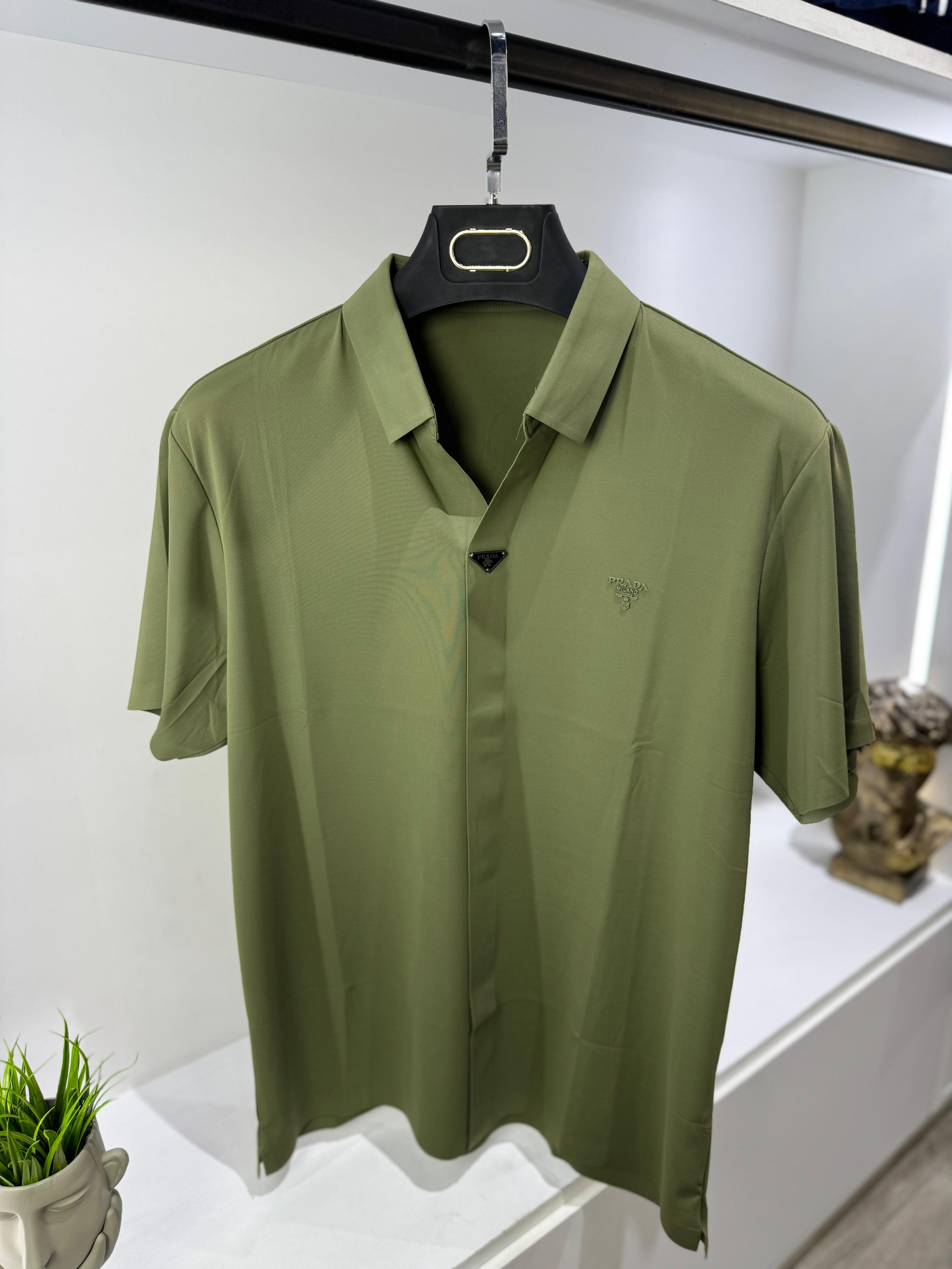 Luxury Casual-Cut Polo Shirt
