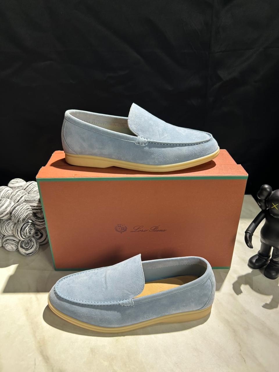 Minimalist Suede Loafers for Men